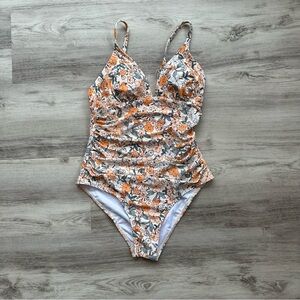 Cupshe Floral Swimsuit Bathing Suit Swimwear Women’s M